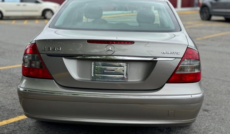 2007 Mercedes Benz E 350 4 Matic full